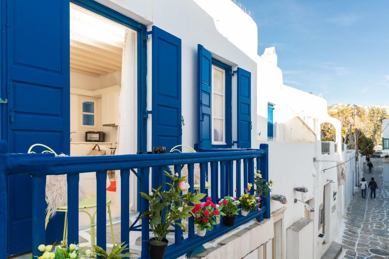 شقة Izabela'S House Mykonos Town Megali Ammos  المظهر الخارجي الصورة
